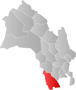 Localisation de Kongsberg