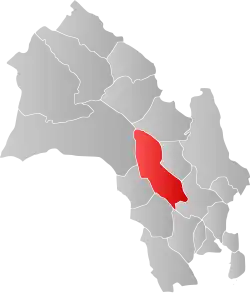 Localisation de Sigdal