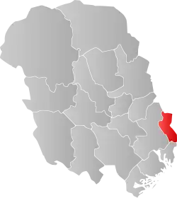 Localisation de Siljan