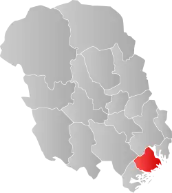 Localisation de Bamble