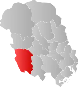 Localisation de Fyresdal