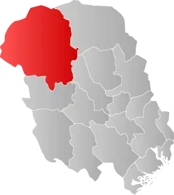 Localisation de Vinje