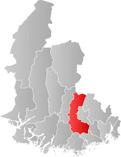 Localisation de Marnardal