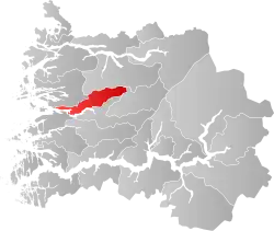 Localisation de Naustdal