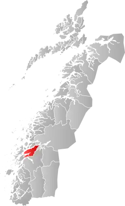 Localisation de Leirfjord
