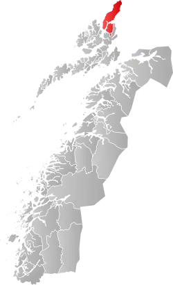 Localisation de Andøy