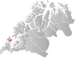 Localisation de Bjarkøy