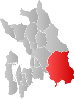 Localisation de Aurskog-Høland