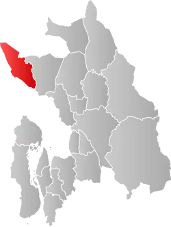 Localisation de Jevnaker