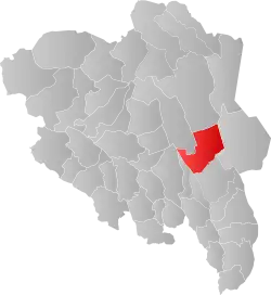 Localisation de Åmot