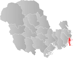 Localisation de Færder