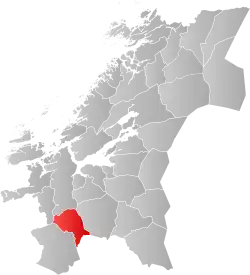 Localisation de Rennebu