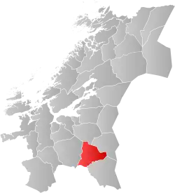 Localisation de Holtålen