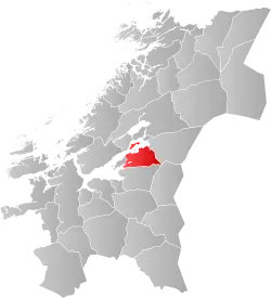 Localisation de Levanger