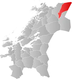 Localisation de Røyrvik