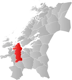 Localisation de Orkland