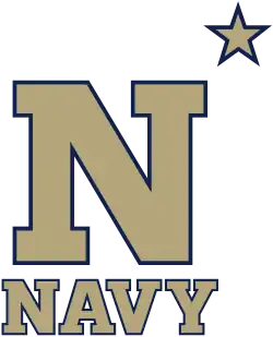 Description de l'image Navy_Athletics_logo.svg.