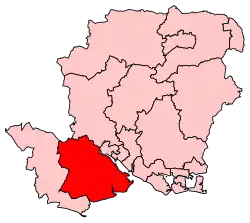 Carte de la circonscription