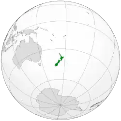 Description de l'image New Zealand (orthographic projection) 2.svg.