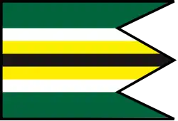 Drapeau de Nižný Mirošov