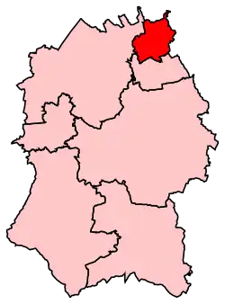 Carte de la circonscription