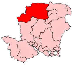 Carte de la circonscription