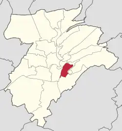 Localisation de Bonnevoie-Nord / Verlorenkost