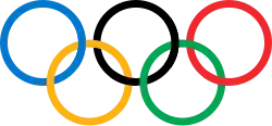 Description de l'image Olympic rings without rims.svg.