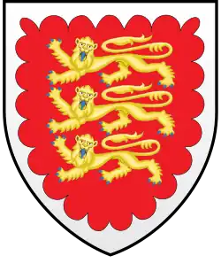 Description de l'image Oriel_College_Oxford_Coat_Of_Arms.svg.
