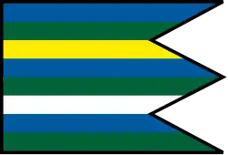 Drapeau de Ostrý Grúň