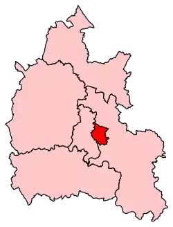 Carte de la circonscription