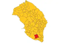 Localisation de Presicce-Acquarica