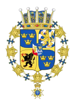 Description de l'image Prince Alexander de Suède.svg.