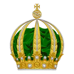 Description de l'image Réplica gráfica da Coroa de D. Pedro I.svg.