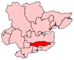 Carte de la circonscription