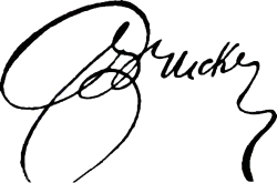 signature de Raymond Brucker