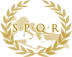 Description de l'image Roman SPQR banner.svg.