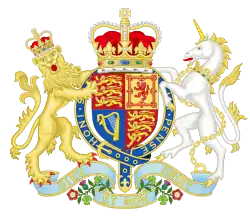 Description de l'image Royal Coat of Arms of the United Kingdom (Variant 2).svg.