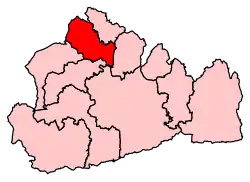 Carte de la circonscription