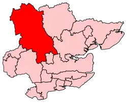 Carte de la circonscription