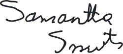signature de Samantha Smith