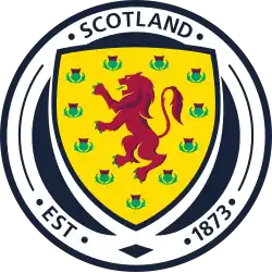 alt=Écusson de l' Équipe d'Écosse