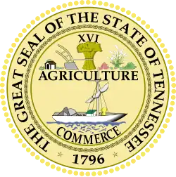 Description de l'image Seal of Tennessee.svg.