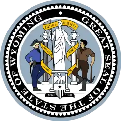 Description de l'image Seal_of_Wyoming.svg.