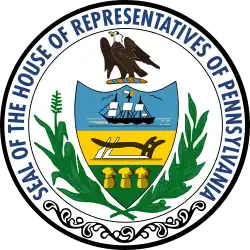 Description de l'image Seal of the Pennsylvania House of Representatives.svg.