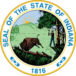 Description de l'image Seal_of_Indiana.svg.