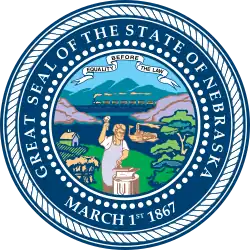 Description de l'image Nebraska-StateSeal.svg.