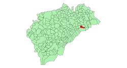 Localisation de Cerezo de Abajo