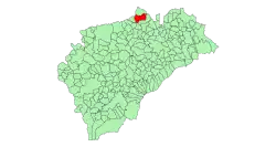 Localisation de Sacramenia