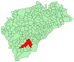Localisation de Ségovie